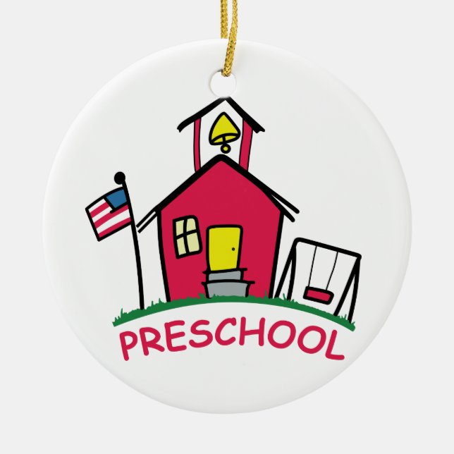 Décoration En Céramique préscolaire (Devant)