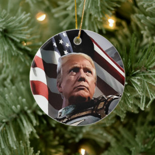 Décoration En Céramique Président Trump