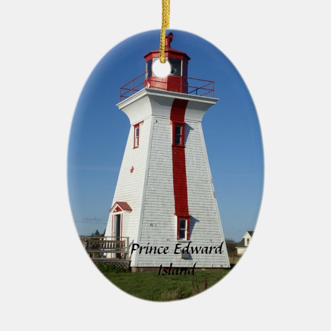Décoration En Céramique Prince Edouard Île-Phare (Devant)