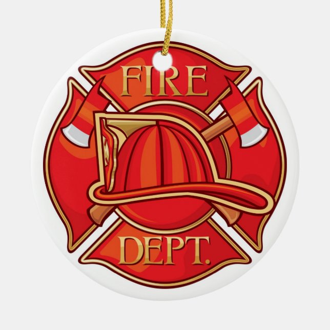 Décoration En Céramique Professions - Lutte contre les incendies - SRF (Devant)