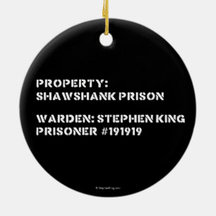 Décoration En Céramique Propriété : Prison de Shawshank