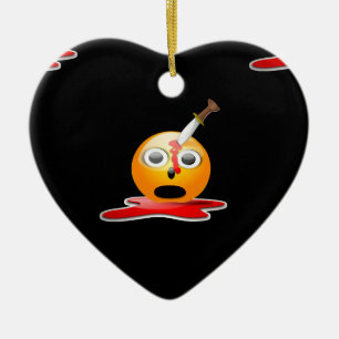 Décoration En Céramique psycho-émoji