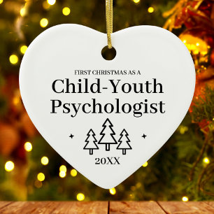 Décoration En Céramique Psychologue pour les jeunes enfants Nouveau travai