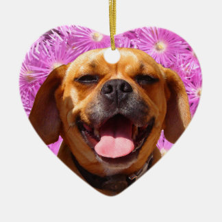 Décoration En Céramique Puggle mignon