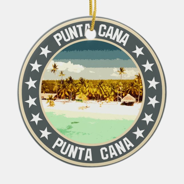 Décoration En Céramique Punta Cana (Devant)