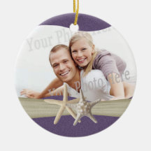 Purple Beach Starfish Photo