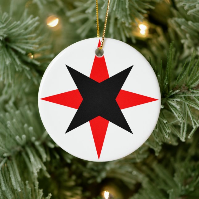 Décoration En Céramique Quaker Star (Arbre)