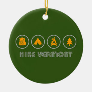 Décoration En Céramique Randonnée dans le Vermont