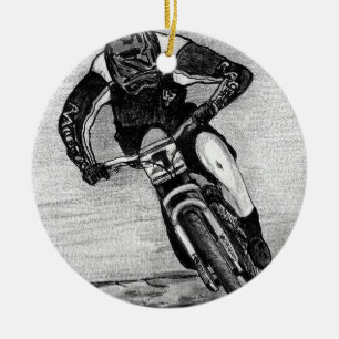 Décoration En Céramique Randonnée en VTT