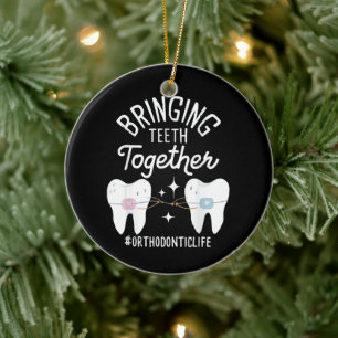 Décoration En Céramique Rapprocher les dents - Orthodontiste 