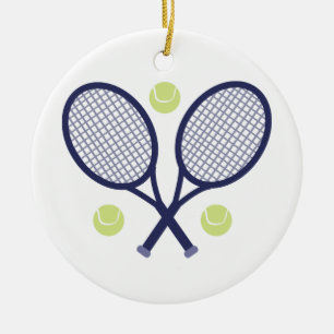 Décoration En Céramique Raquettes de tennis