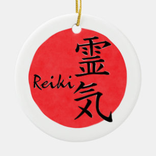 Décoration En Céramique Reiki Calligraphie Et Word 1