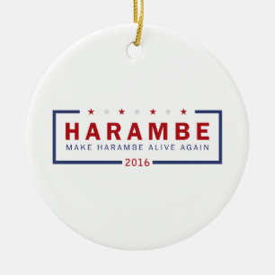 Décoration En Céramique Rendez Harambe vivant encore