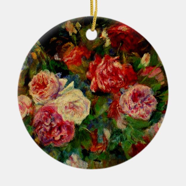 Décoration En Céramique Renoir - Rose (Devant)