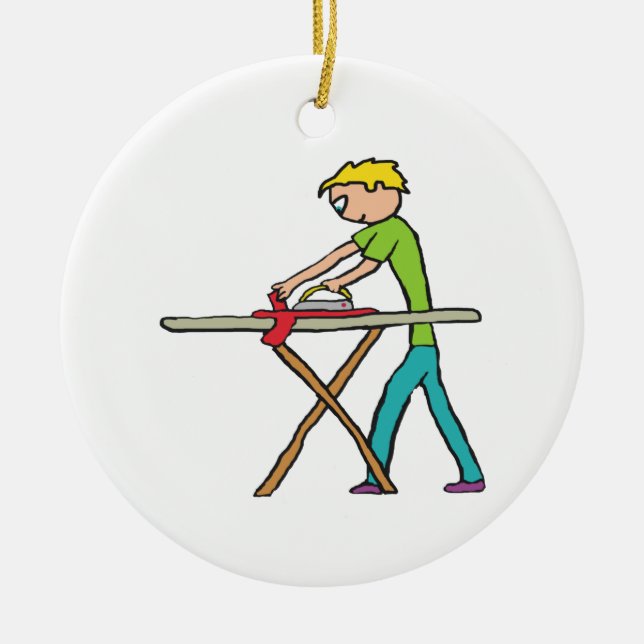 Décoration En Céramique Repassage (Devant)