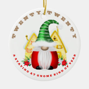 Décoration En Céramique Rester Gnome Type d'année 2020 Mignonne Noël