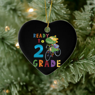Décoration En Céramique Retour À L'École, 2Ème Année