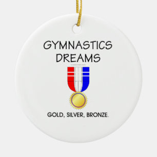 Décoration En Céramique Rêves SUPÉRIEURS de gymnastique