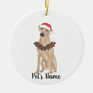 Décoration En Céramique Rhodesian Ridgeback personnalisé