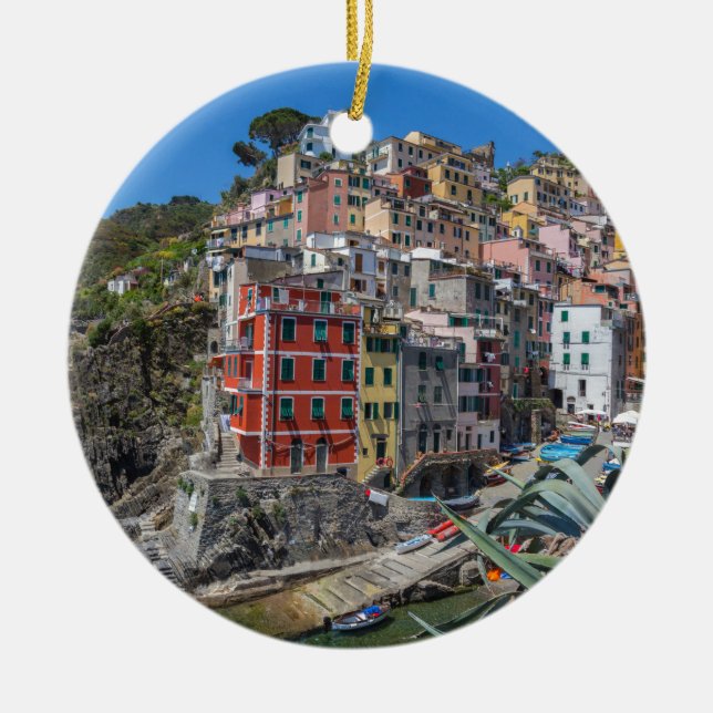Décoration En Céramique Riomaggiore Cinque Terre Ligurie Italie (Devant)