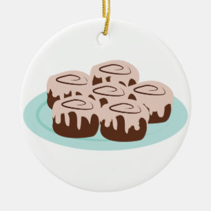 Décoration En Céramique Rolls de Cinnamon