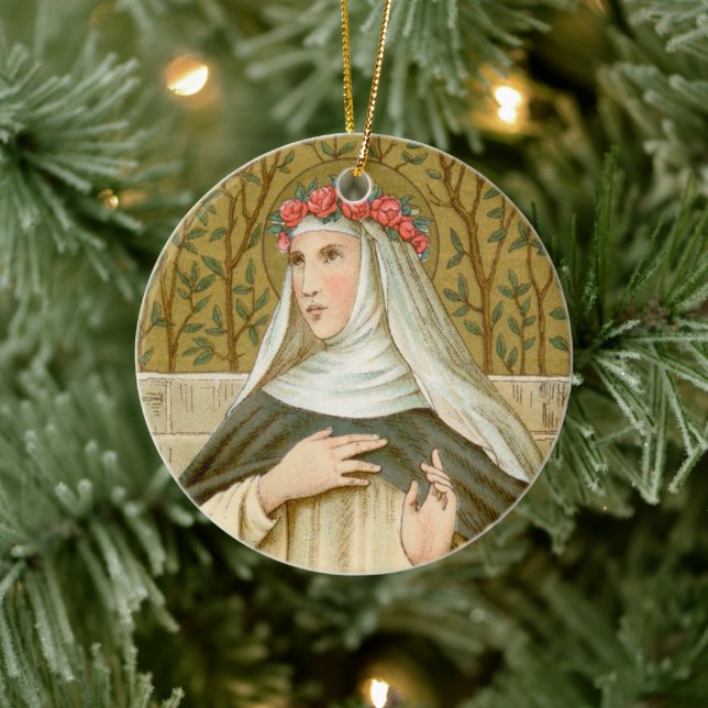 Décoration En Céramique Rose de Lima (BK 020) (Arbre)