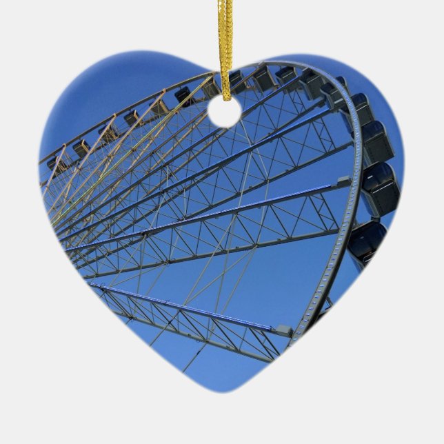 Décoration En Céramique Roue de Pigeon Forge (Devant)