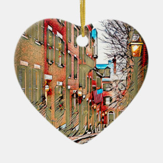 Décoration En Céramique Rues de Boston