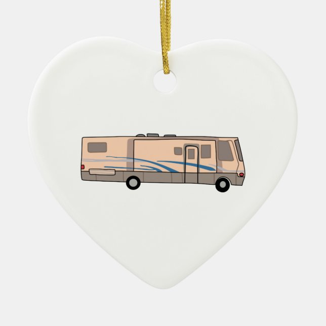 DÉCORATION EN CÉRAMIQUE RV MOTORHOME (Devant)