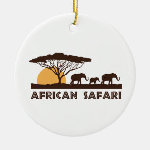 Décoration En Céramique Safari africain