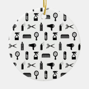 Décoration En Céramique Salon et coiffeur Motif sur mesure BG COULEUR