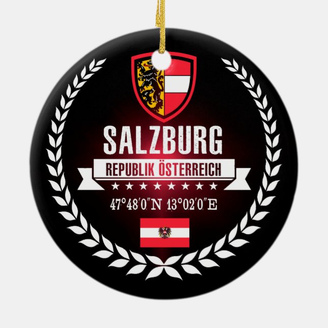 Décoration En Céramique Salzbourg (Dos)