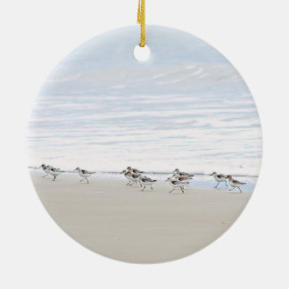 Décoration En Céramique Sandpiper Emerald Isle Orament