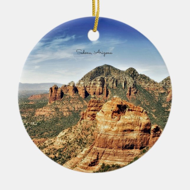 Décoration En Céramique Sedona, Arizona (Devant)