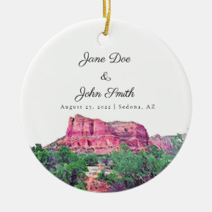 Décoration En Céramique Sedona Arizona Mariage personnalisé