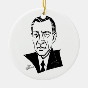 Décoration En Céramique Sergei Rachmaninoff