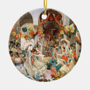 Décoration En Céramique Séville (huile sur la toile)