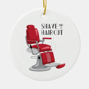 Décoration En Céramique Shave & Haircut