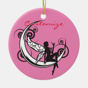 Décoration En Céramique Silhouette velue Lune Thunder_Cove
