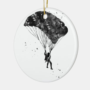 Décoration En Céramique Skydiver