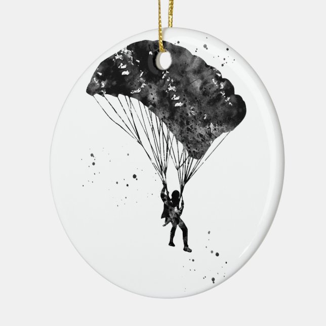 Décoration En Céramique Skydiver (Gauche)