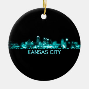 Décoration En Céramique Skyline de Kansas City