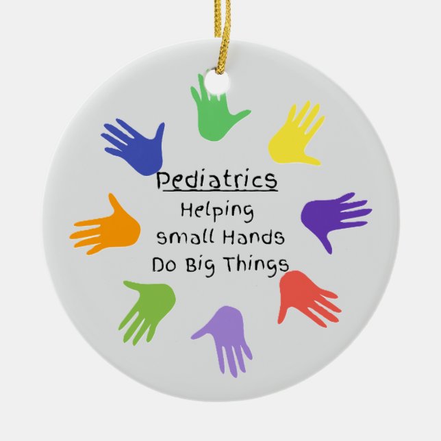 Décoration En Céramique Small Hands Ornament  (Devant)