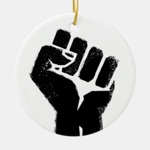 Décoration En Céramique Solidarité raciale