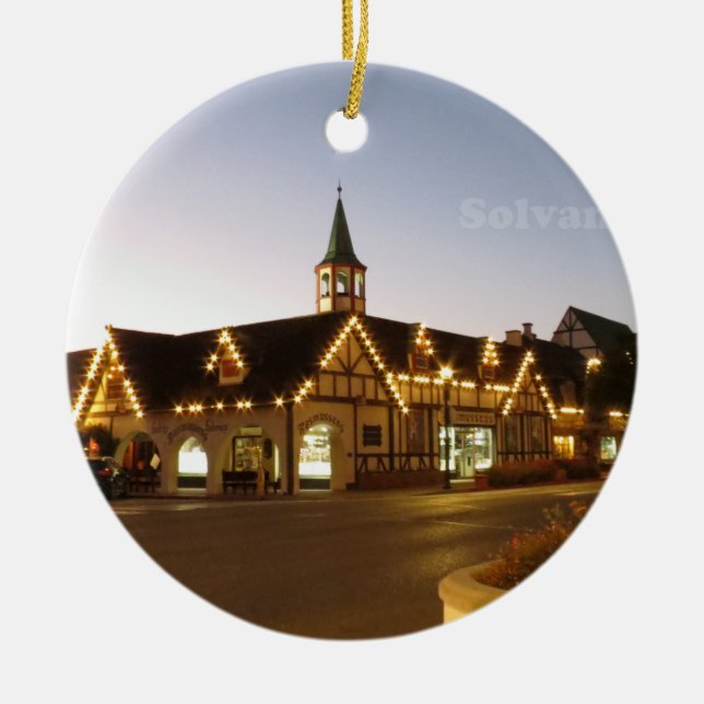 Décoration En Céramique Solvang Californie (Devant)