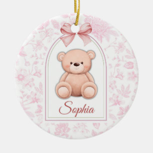 Décoration En Céramique Sophia   Conception personnalisée d'ours en peluch