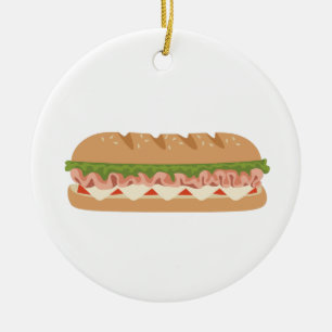 Décoration En Céramique Sous-sandwich