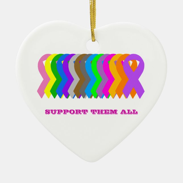 Décoration En Céramique Soutenez-les tous (Devant)