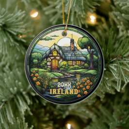Décoration En Céramique Souvenir d'Irlande personnalisée