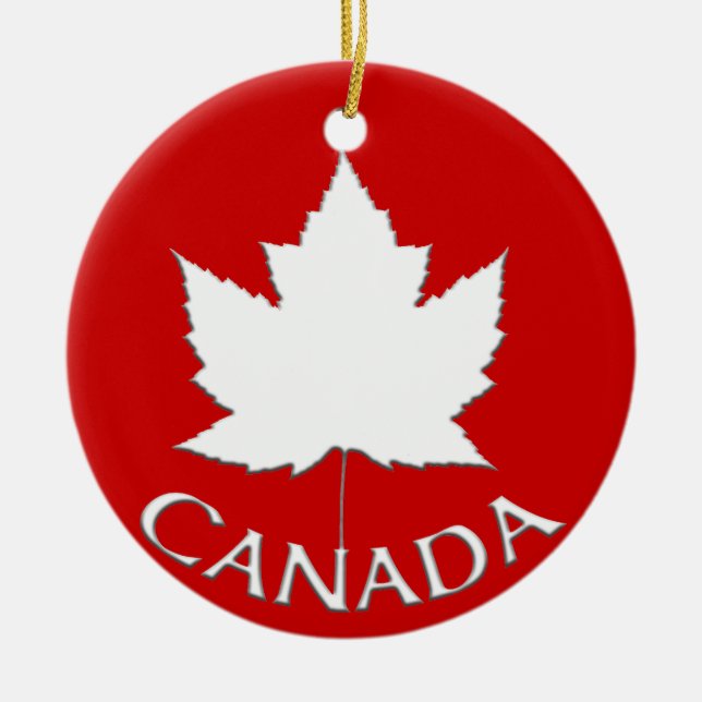 Décoration En Céramique Souvenirs et cadeaux du Canada (Devant)